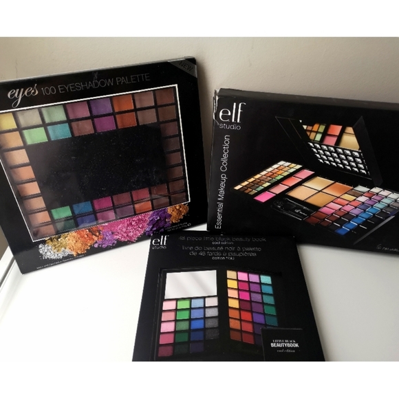 e.l.f. eye shadow bundle 3 palettes - Picture 1 of 10